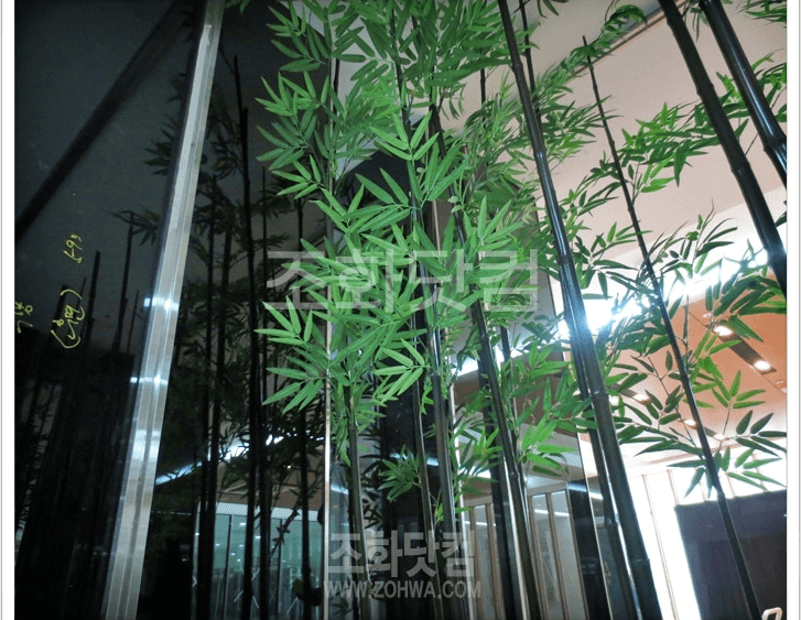 방배 롯데캐슬 게스트하우스 — 공간을 나누는 대나무 화단