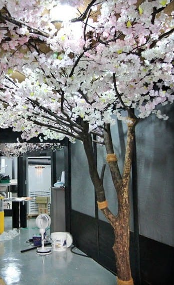 서울 일원동 회포 — 온 가족이 앉는 벚꽃나무 곁 자리