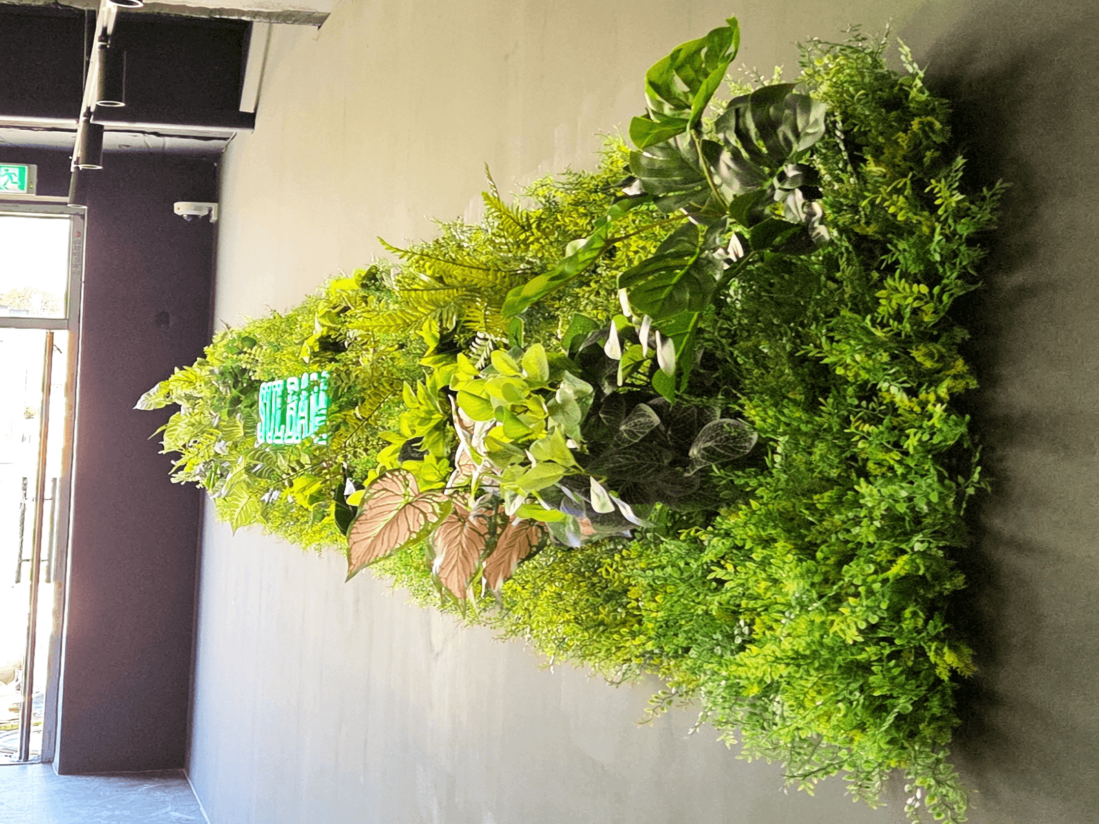 화성 술밤 화성비봉점 벽면녹화 측면 각도